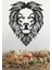 Lion Aslan Duvar Dekoru Süsü Ahşap Dekoratif Tablo 4