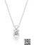 Swarovski® Tektaş Kolye Rodyum Kaplama 925 Ayar Gümüş S 1
