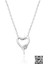 Swarovski® Taşlı Kalp Kolye Rodyum Kaplama 925 Ayar Gümüş S 1