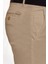 Erkek Camel Pamuk Chino Bermuda Şort 5