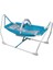 Baby Sleep Oyuncaklı Sallanır Bebek Beşiği - Hamak Beşik - Mavi 1