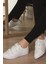 Albishoes Cırtlı Beyaz Sneaker - BCC75 4