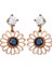 Gümüş Mini Sallantılı Çiçek Küpe K081801 1