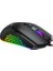 MS814 Kablolu Rgb Optik Oyuncu Mouse Siyah 2