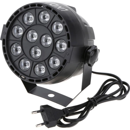 Lixada DMX-512 Rgbw LED Yüksek Güç Sahne Par Işık Aydınlatma