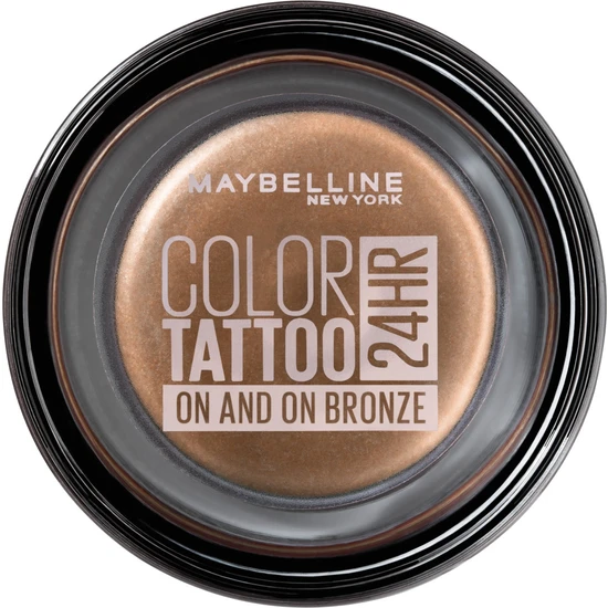 Maybelline New York Color Tattoo 24HR Krem Göz Farı - 35 On And On Bronze - Bronz