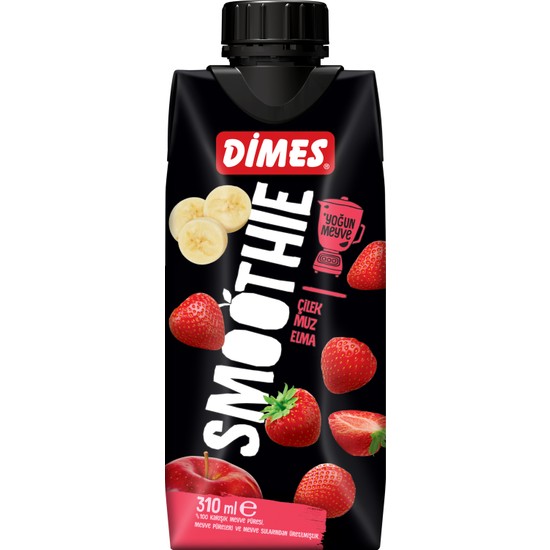 Dimes Smoothie Kırmızı 310 ml