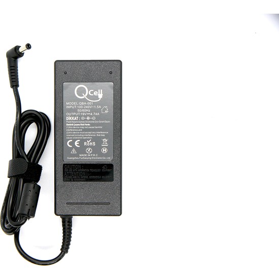 Qcell Fujitsu Lıfebook SH531 19V 4.74A 90W Muadil Adaptör