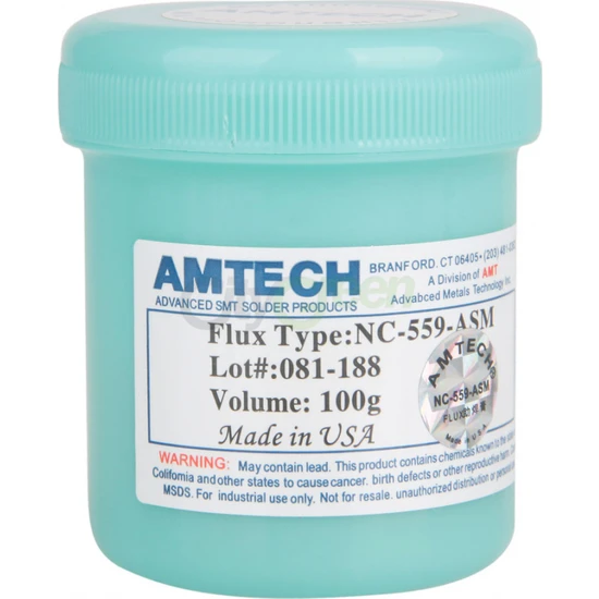 Amtech NC-559-ASM Beyaz Renk Krem Flux 100 gr