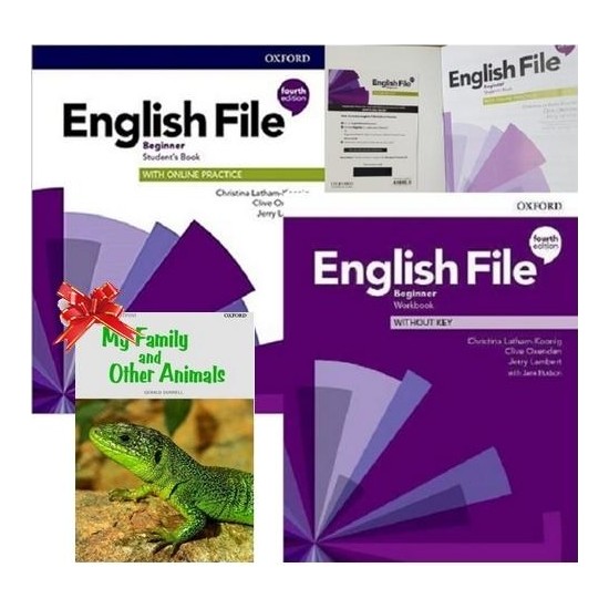 Oxford English File Beginner Fourth Edition - Access Code Kitabı