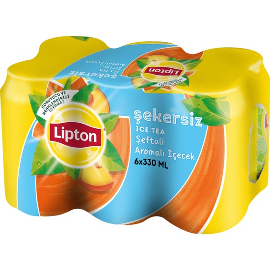 Lipton Ice Tea Light Şeftali 6x330 ml
