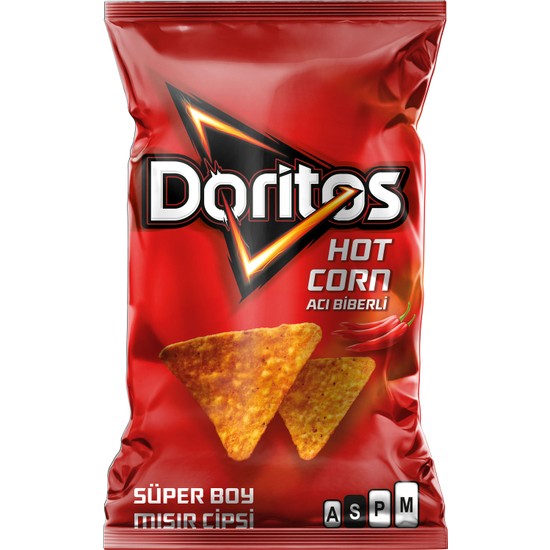 Doritos Hotcorn Acı Biber Çeşnili Süper Boy 113 gr