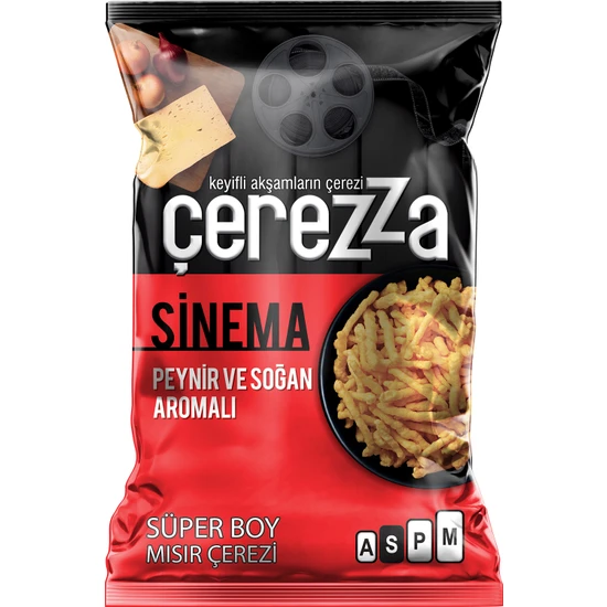 Çerezza Sinema Peynir Soğan Süper Boy 117 gr