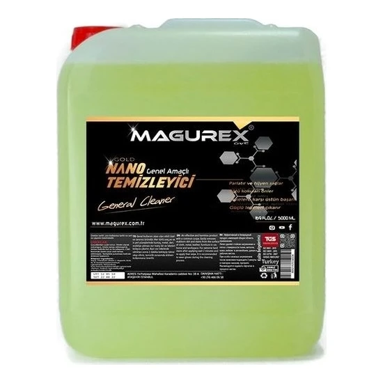 Magurex Genel Amaçlı Nano Temizleyici 5 L