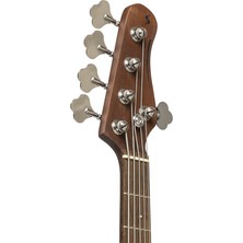 Stagg 5 Telli Bas Gitar Siyah SBJ-30BLK