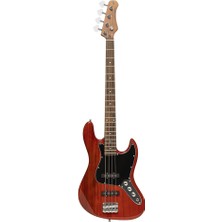 Stagg 4 Telli Bass Gitar Kırmızı SBJ-30STF Red