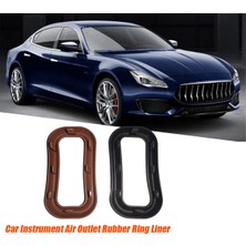 Sagrado Araba Dash Panel Liner 673001399 Maserati Ghibli Quattroporte M156 2014-2020 Enstrüman Yan Hava Çıkışı Kauçuk Halka B (Yurt Dışından)