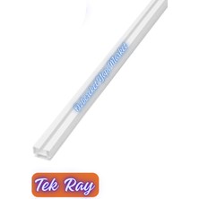 Özbereket Yapı Market Tekli Korniş 1 Raylı Perde Rayı Tek Raylı Korniş Süper Kalite Karavan Ve Balkon Perde Rayı