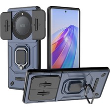 Xshine Honor X40 5g / X9A 5g / Magic5 Lite 5g 5g Telefon Kickstand Kapak Slayt Lens Koruyucusu (Yurt Dışından)