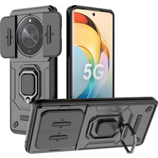 Xshine Honor X50 Slayt Lens Koruma Pc + Tpu Kickstand Cover (Yurt Dışından)