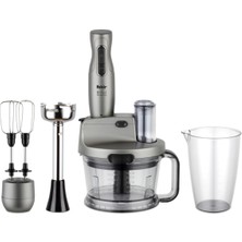 Fakir Mr Chef Quadro 1000 W Blender Seti Silverstone