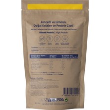 Pacha Doğal Kolajen ve Protein Cipsi Aylık Zencefilli ve Limonlu 30 x 10 gr