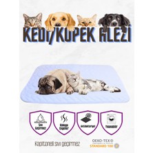 Vavey Kapitoneli Yıkanabilir Sıvı Geçirmez Emici Köpek Kedi Çiş Alezi 60X90 cm