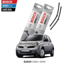 Efr Nissan Micra 2009 Model Bosch Aeroeco Muz Silecek Takımı