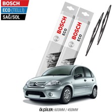 Efr Citroen C3 2002 Model Silecek Takımı Bosch Eco (Telli)