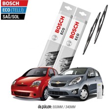 Efr Chevrolet Spark 2009 Model Silecek Takımı Bosch Eco (Telli)
