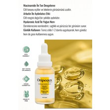 Oripeaux Leke Karşıtı Aydınlatıcı C Vitamini Cilt Serumu 2% Arbutin-7% Niacinamide-1% Hyaluronic Acid 30 ml