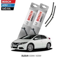 Efr Honda Civic Hb 2013 Model Bosch Aeroeco Muz Silecek Takımı