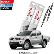 Efr Mitsubishi L200 2007 Model Silecek Takımı Bosch Eco (Telli)