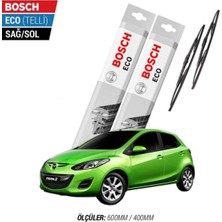 Efr Mazda 2 2012 Model Silecek Takımı Bosch Eco (Telli)