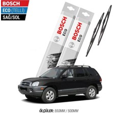 Efr Hyundai Santafe 2001 Model Silecek Takımı Bosch Eco (Telli)