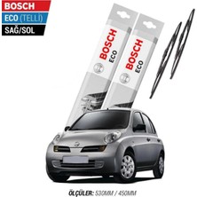 Efr Nissan Micra 2006 Model Silecek Takımı Bosch Eco (Telli)