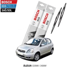 Efr Toyota Yaris 2002 Model Silecek Takımı Bosch Eco (Telli)