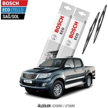 Efr Toyota Hilux 2008 Model Silecek Takımı Bosch Eco (Telli)