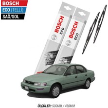 Efr Toyota Corolla 2000 Model Silecek Takımı Bosch Eco (Telli)