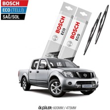 Efr Nissan Navara 2008 Model Silecek Takımı Bosch Eco (Telli)