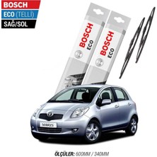 Efr Toyota Yaris 2008 Model Silecek Takımı Bosch Eco (Telli)