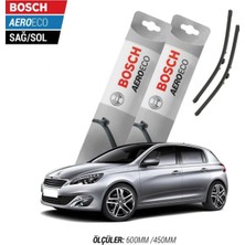 Efr Peugeot 308 2018 Model Bosch Aeroeco Muz Silecek Takımı