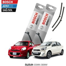 Efr Nissan Micra 2017 Model Bosch Aeroeco Muz Silecek Takımı