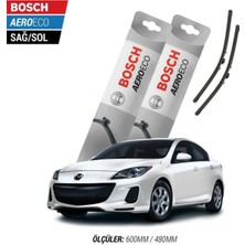 Efr Mazda - Mazda 3 Sedan 2009 Model Bosch Aeroeco Muz Silecek Takımı