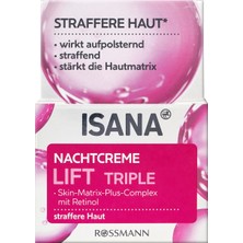 Isana Lift Triple Gece Kremi Besleyici ve Sıkılaştırıcı Etki 50 ml