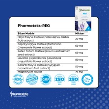 Pharmateks Reg Regl Öncesi ve Dönemi Rahatlatma Bitkisel Formül 30 Kapsül