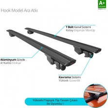 Modifiyecim  Vw Golf Variant (Mk7-5g) 2012-2019 Hook Anahtarsız Model Siyah Ara Atkı