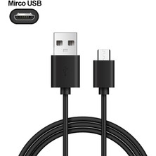 Betty Becky Mikro USB Kablosu Hızlı Şarj Veri Kablosu Kulaklık Android Cep Telefonu Kablosu Mikro USB Veri Kablosu (Yurt Dışından)