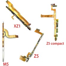 Betty Becky Güç Anahtarı Açma/kapama Düğmesi Ses Kontrol Anahtarı Düğmesi Flex Kablo Sony Xperia Xa Xa1 Artı Xa2 Ultra Xz1 Z5 Kompakt M5 (Yurt Dışından)