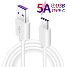 Betty Becky Uslıon 5A USB Tip C Kablo Cep Telefonu Hızlı Şarj USB A Tip C Veri Kablosu Samsung S22 S21 Xiaomi 12 Pro Mi 11 Not 10 (Yurt Dışından)